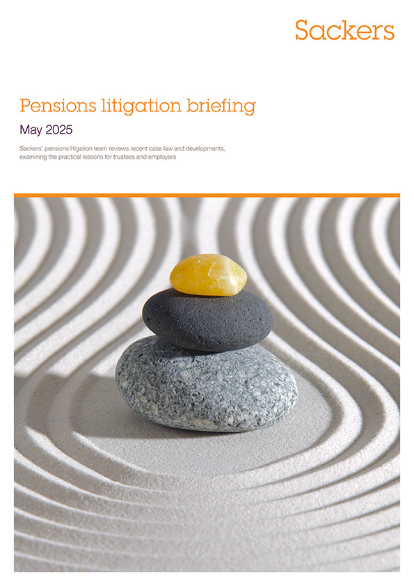 Pensions Litigation briefing